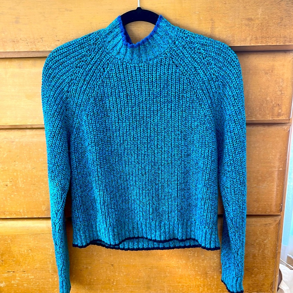 Rag & Bone chunky blue sweater - M